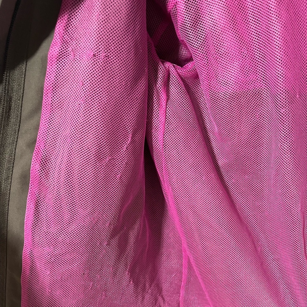 Adidas brown pink weather resistant jacket - Picture 2 of 4